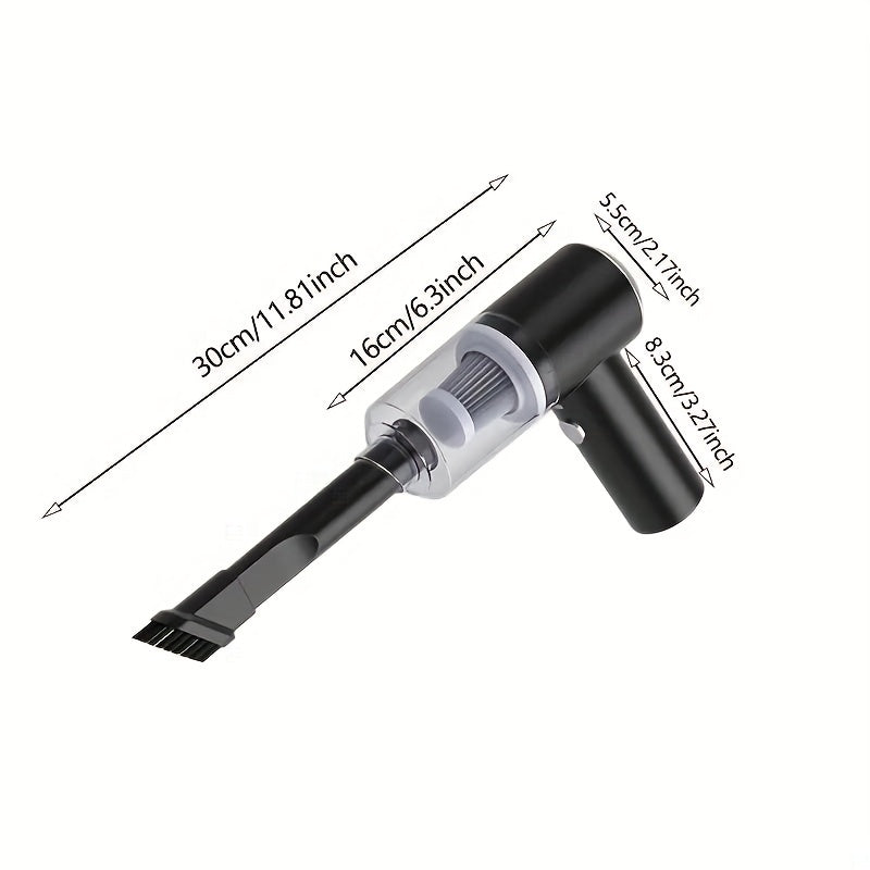 TurboBlast 2-in-1 Wireless Air Duster & Handheld Vacuum Pro