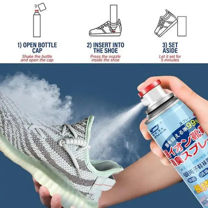 Ultimate Shoe Deodorant Spray (400g) – Odor Eliminator & Footwear Refresher