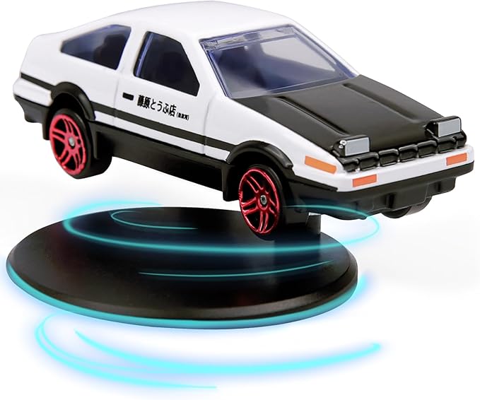 Mini Car Model Drifting AE86 Car Model with Self Adhesive Base,2.95inches Alloy AE86 Initial D Dashboard Decor Charm Desk Decor Room