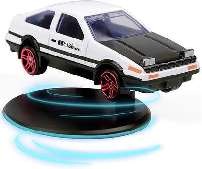 Mini Car Model Drifting AE86 Car Model with Self Adhesive Base,2.95inches Alloy AE86 Initial D Dashboard Decor Charm Desk Decor Room