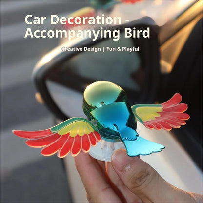 Moving Wind Swinging Bird Wings – Wind-Powered Automatic Flapping Car Toy