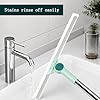 Elite 2-in-1 Silicone Floor Squeegee & Scrub Brush