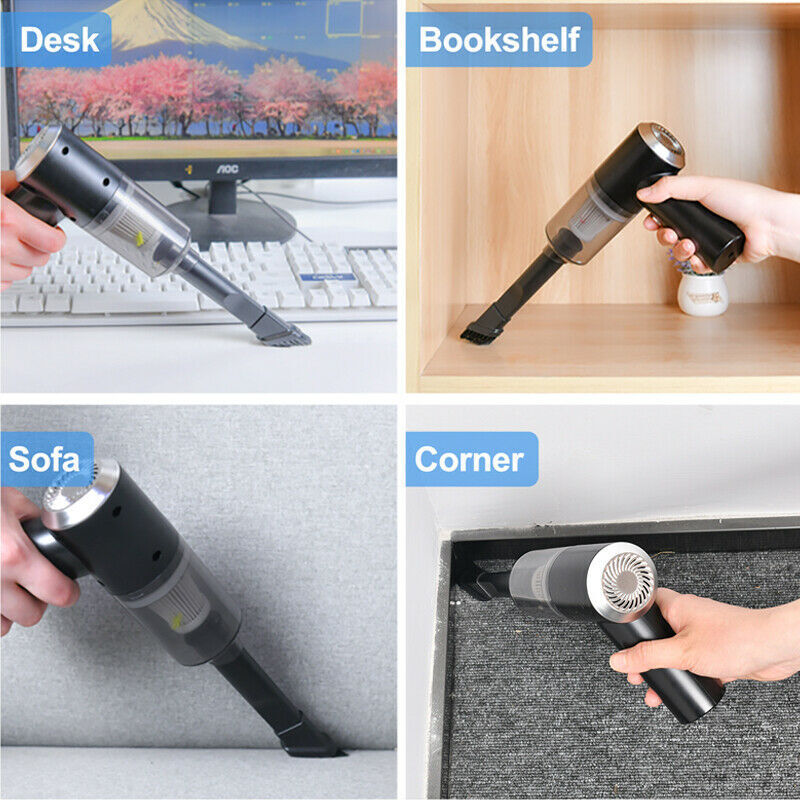 TurboBlast 2-in-1 Wireless Air Duster & Handheld Vacuum Pro