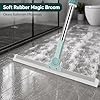 Elite 2-in-1 Silicone Floor Squeegee & Scrub Brush