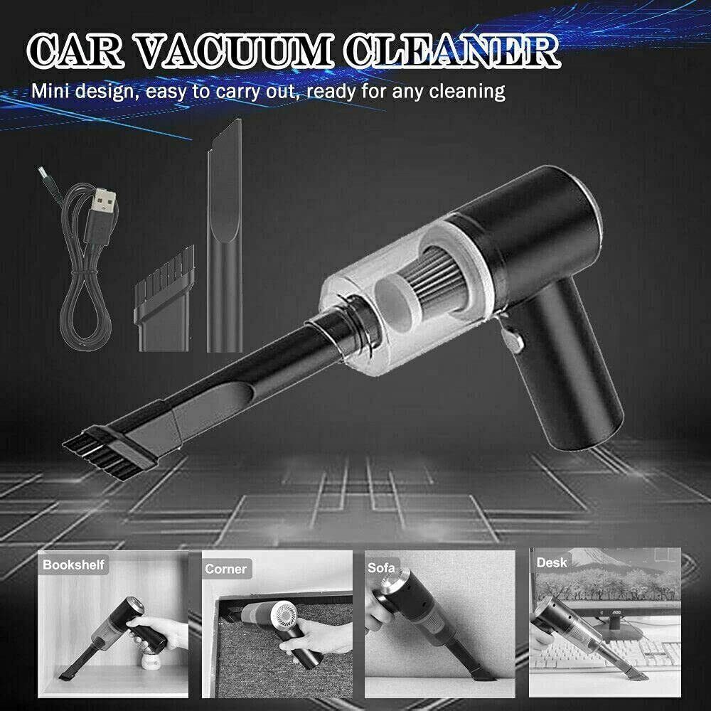 TurboBlast 2-in-1 Wireless Air Duster & Handheld Vacuum Pro
