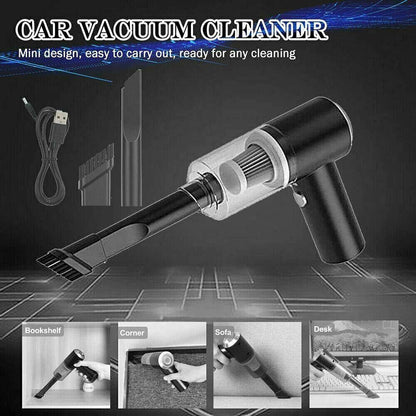 TurboBlast 2-in-1 Wireless Air Duster & Handheld Vacuum Pro