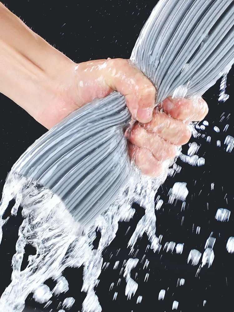 The Future new Self-Wringin Super Sponge Mop Biggest Size (380 mm) 38 cm Floor Cleaning Squeeze with PVA Sponge Head with Stainless Steel Handle Butterfly mop