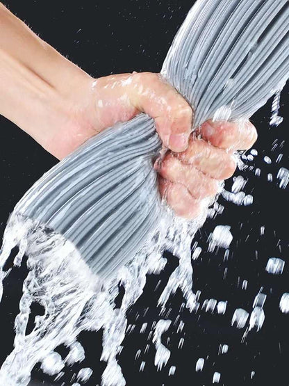 The Future new Self-Wringin Super Sponge Mop Biggest Size (380 mm) 38 cm Floor Cleaning Squeeze with PVA Sponge Head with Stainless Steel Handle Butterfly mop