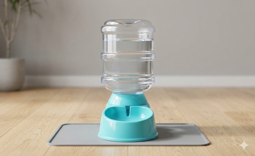 Automatic Pet Water Food Dispenser 3.5L Large Capacity Self-Dispensing Gravity Pet Feeder Waterer Cat Dog Feeding Bowl Drinking Water/Automatic Feeding Pet Supplies - 1Pcs