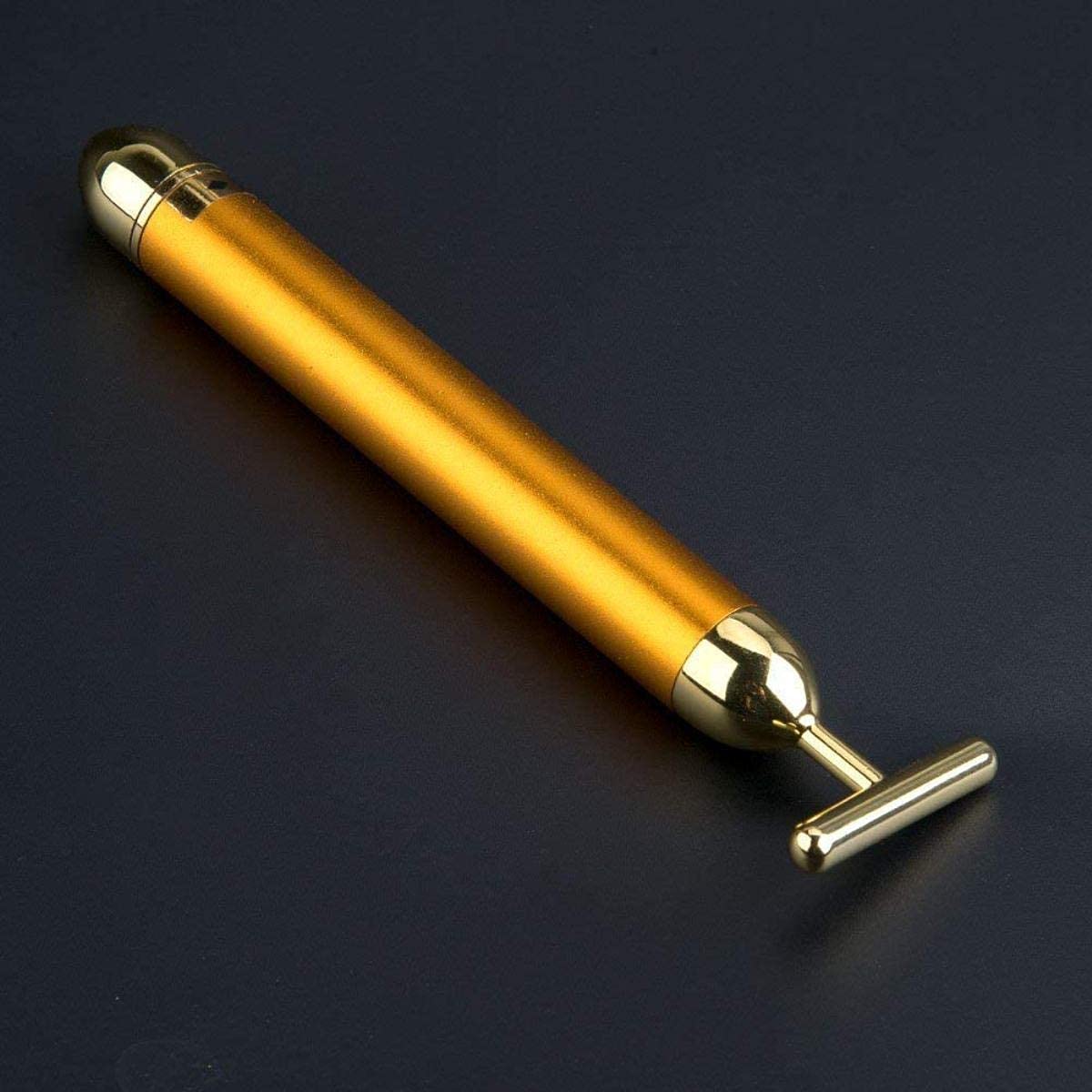 24K Gold Energy Beauty Bar | Sonic Vibrating Facial Massager & Face Lift Tool