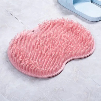 Premium Silicone Multiuse Body & Foot Scrubber – Deep Cleansing Massage Brush (Pack of 1)