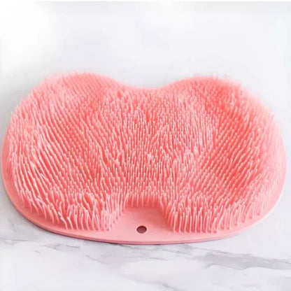 Premium Silicone Multiuse Body & Foot Scrubber – Deep Cleansing Massage Brush (Pack of 1)