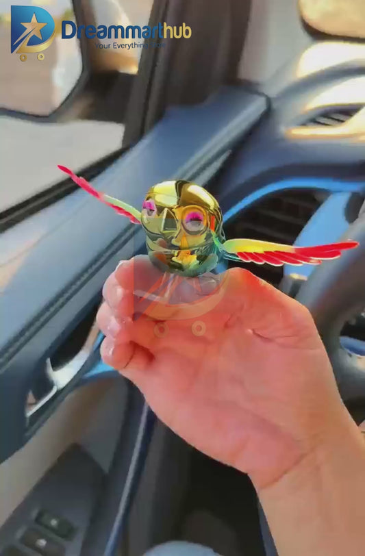 Moving Wind Swinging Bird Wings – Wind-Powered Automatic Flapping Car Toy