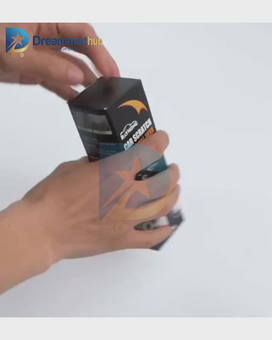 Premium Car Scratch Removal Wax & Swirl Remover (Pack of 2) – High-Gloss Paint Restorer with Sponge